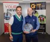 Dumfries and County professional James Erskine received the Sir Henry Cotton Lifetime Achievement Award from Golf Foundation president Nick Dougherty