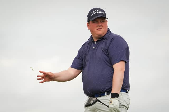 Crail’s Andrew Davidson won the Scottish Golf Men’s Order of Meeit this year