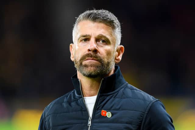 St Mirren manager Stephen Robinson.