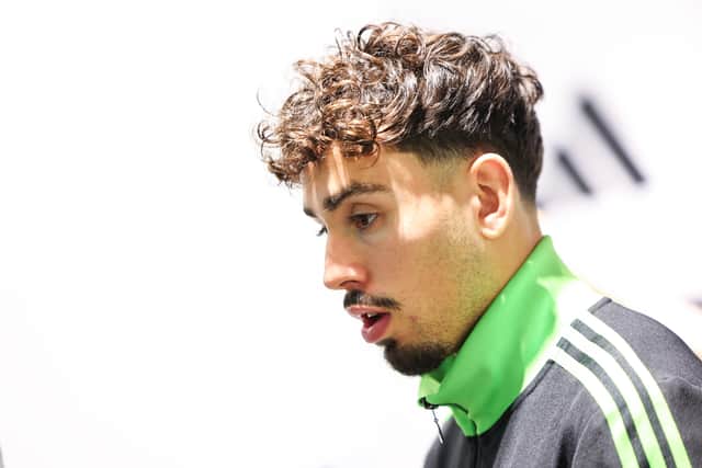 Sebastian Tounekti has endured a whirlwind start to his Celtic career.