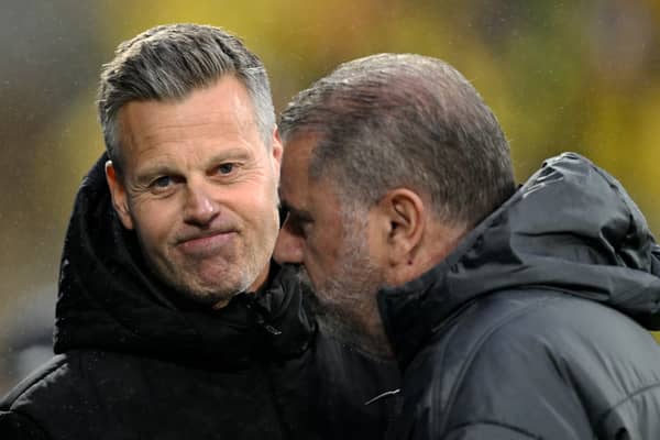 Bodo/Glimt manager Kjetil Knutsen has spoken about links to Celtic over the weekend. Cr: Getty Images.