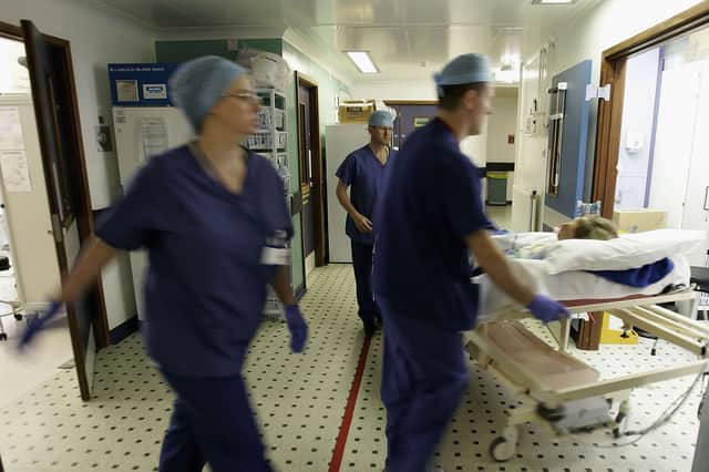 Some NHS staff are working excessively long shifts, such is their dedication to patients (Picture: Christopher Furlong)