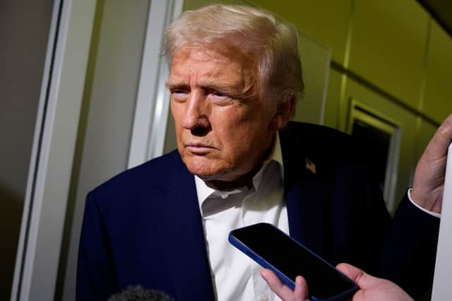 Donald Trump's inability to reduce the cost of living for ordinary Americans appears to have played a key role in recent Democrat election victories (Picture: Andrew Harnik)