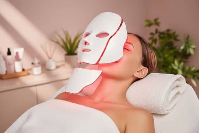Give the gift of glowing skin this Christmas with LED Light Therapy Mask from Wowcher