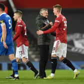 Ole Gunnar Solskjaer has lifted the lids on links to the Rangers job last month. Cr: Getty Images.