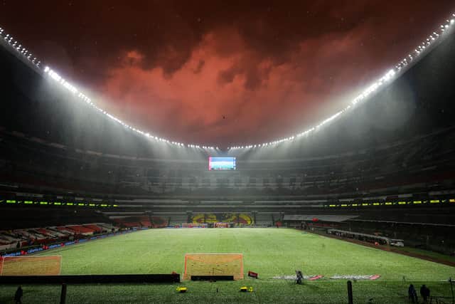 The Azteca Stadium in Mexico City - the venue for the opening match of the 2026 World Cup. (Photo by Hector Vivas/Getty Images)