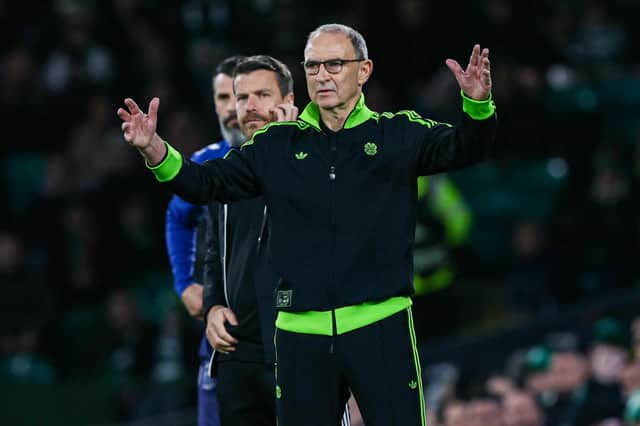 Celtic interim manager Martin O'Neill during the Scottish Premiership win over Kilmarnock last weekend. (Photo by Craig Williamson / SNS Group)
