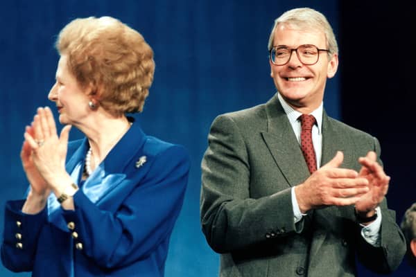 John Major and Margaret Thatcher, pictured in 1995, both knew the value of the European Single Market (Picture: Michael Putland)