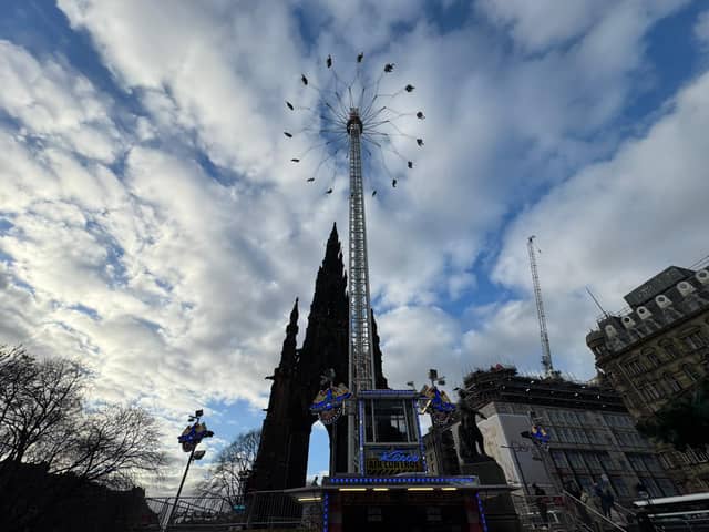 The Starflyer is always a top attraction at the market 