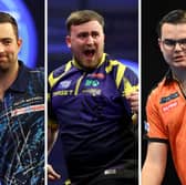 Three of the hottest darts players on the planet at the moment.