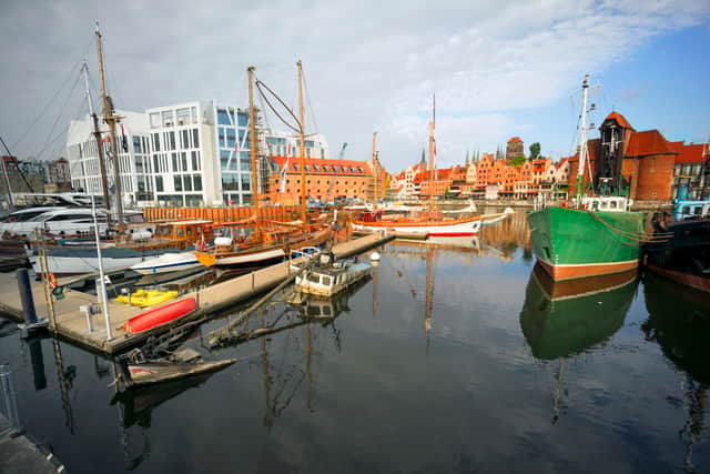 The Incentive was abandoned in Gdansk and seemed consigned to a watery grave. Picture: Getty