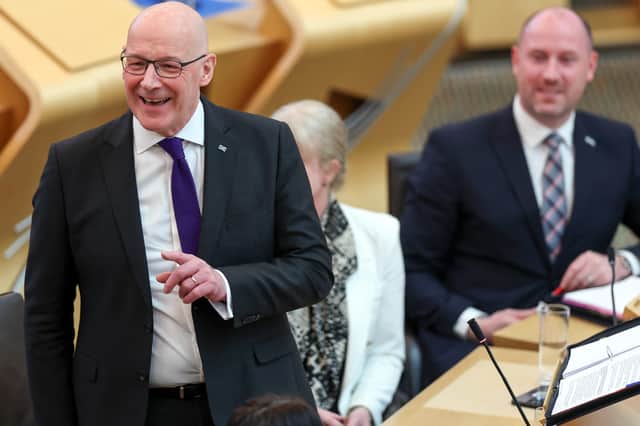 John Swinney is Britain's luckiest politician (Picture: Jeff J Mitchell)