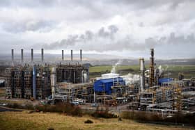 ExxonMobile Chemical plant at Mossmorran, Fife.