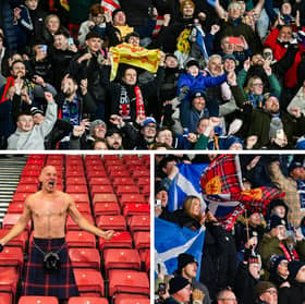 Here are the best photos from Scotland's historic 4-2 win over Denmark at Hampden Park on Tuesday night.