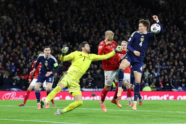 Craig Gordon started Scotland's past two matches.