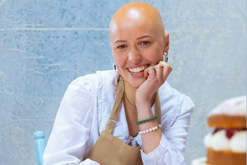 Jasmine Mitchell, the British Bake Off winner.