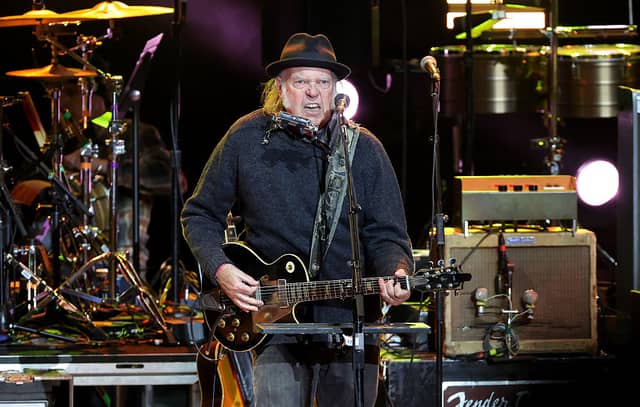 Neil Young has a huge date with Glasgow next summer.