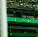 The Celtic AGM was temporarily suspended after a shareholder approached the stage.