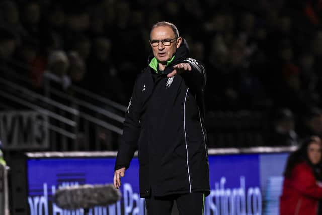 Celtic interim manager Martin O'Neill during the match at St Mirren. (Photo by Craig Williamson / SNS Group)