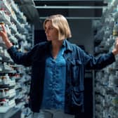 Rhea Seehorn in Pluribus on Apple TV