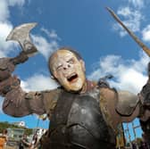 If there are any 'orcs' in the world today, they are not refugees fleeing violence but those who perpetrate it – or people having fun dressing up (Picture: Hagen Hopkins)