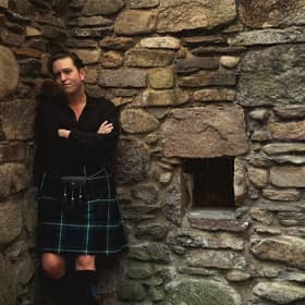 James Clements as Robert Burns in The Burns Project. PIC: Kelly Levacher.