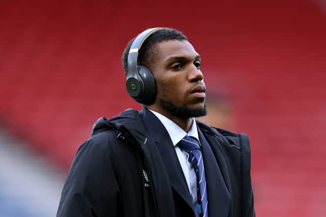 Rangers defender Dujon Sterling has been on the sidelines for months.