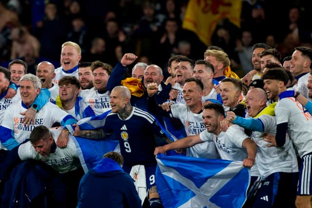 Scotland sealed their spot at the World Cup next summer with a memorable win over Denmark at Hampden in November.