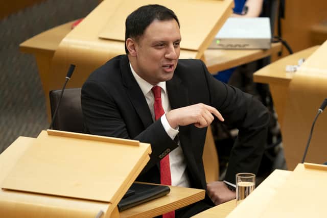 Scottish Labour leader Anas Sarwar