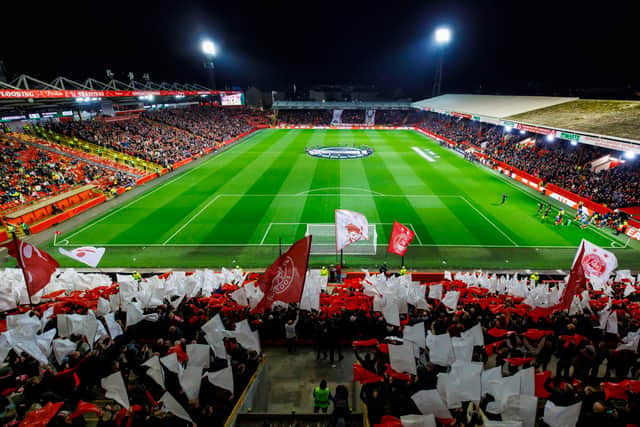Aberdeen host Noah at Pittodrie Stadium in the UEFA Conference League on Thursday.