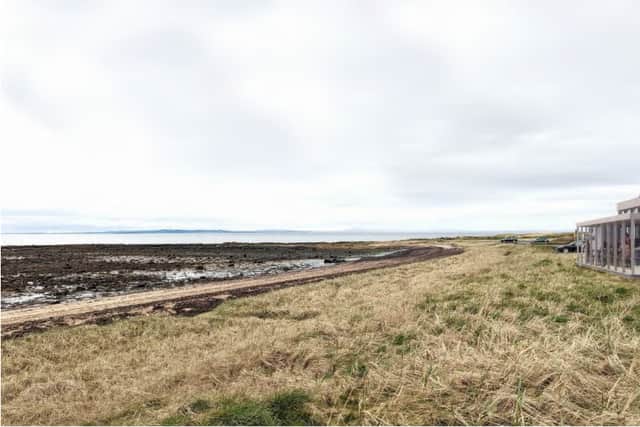Plans have been submitted for a new restaurant, beach huts and sauna in East Lothian