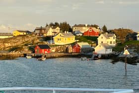 The island of Fedje off the west coast of Norway, is a 90-minute drive from Bergen.