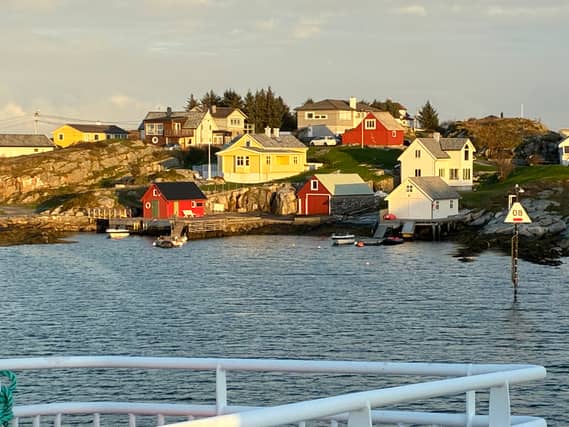 The island of Fedje off the west coast of Norway, is a 90-minute drive from Bergen.