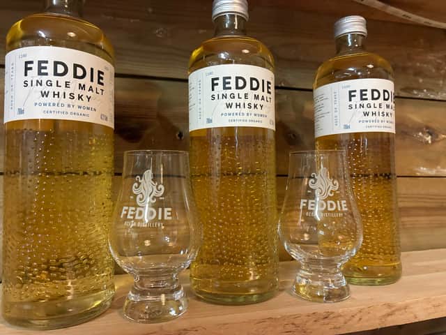 The Feddie Ocean Distillery on Fedje produces Feddie single malt whisky, gin, vodka and aquavit.
