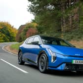Kia EV4 in GT-Line trim