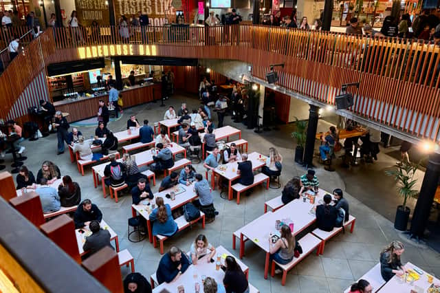 Seven Dials food market in Covent Garden