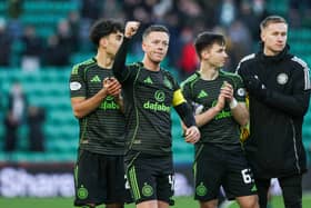 Celtic captain Callum McGregor is a target for Saudi Pro League club Al Qadsiah. Cr: SNS Group.