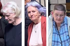 Carol Buirds, Eileen McElhinney and Dorothy Kane 
