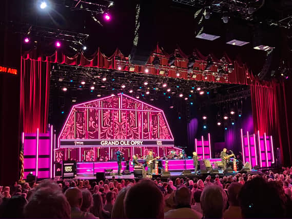 The Grand Ole Opry, here with Vince Gill and band on stage, is a Nashville institution.