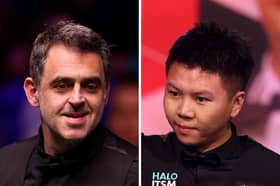 Ronnie O'Sullivan will be taking on Zhou Yuelong in his first round match today.