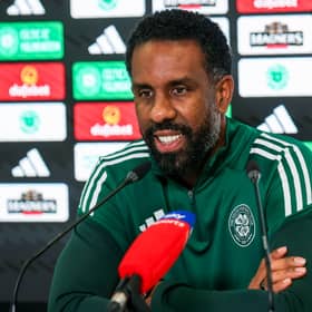 Wilfried Nancy comments following the 2-1 defeat to Hearts has been called into question. Cr: SNS Group.