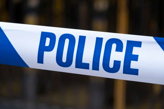 Police were called to the scene on Friday evening