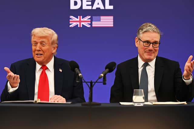 Keir Starmer has worked hard to maintain good relations with the US under Donald Trump (Picture: Leon Neal)