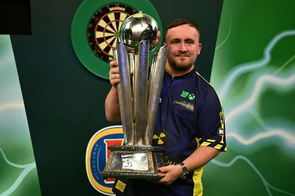Luke Littler is the defending world darts champion.
