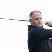 Alastair Forsyth pictured playing in the 2024 Scottish PGA Championship at Dalmahoy Golf & Country Club 