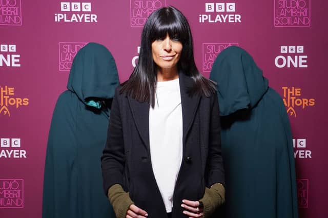This is the coat you need if you want Claudia Winkleman’s Traitors look (Picture: Ian West)