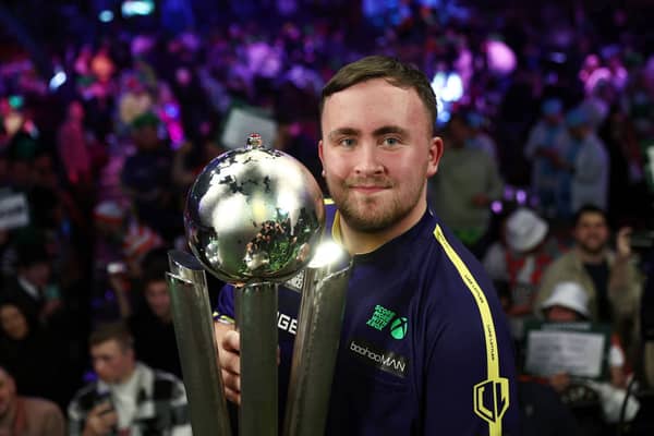 Luke Littler starts the defence of his Word Darts Championship title this evening.