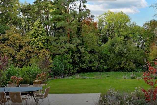 The gardens have been newly landscaped