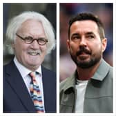 Sir Billy Connolly and Martin Compston
