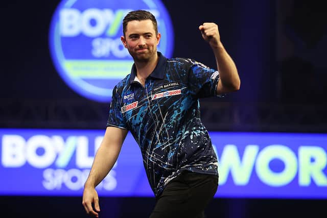 Luke Humphries starts his World Darts Championship campaign today.